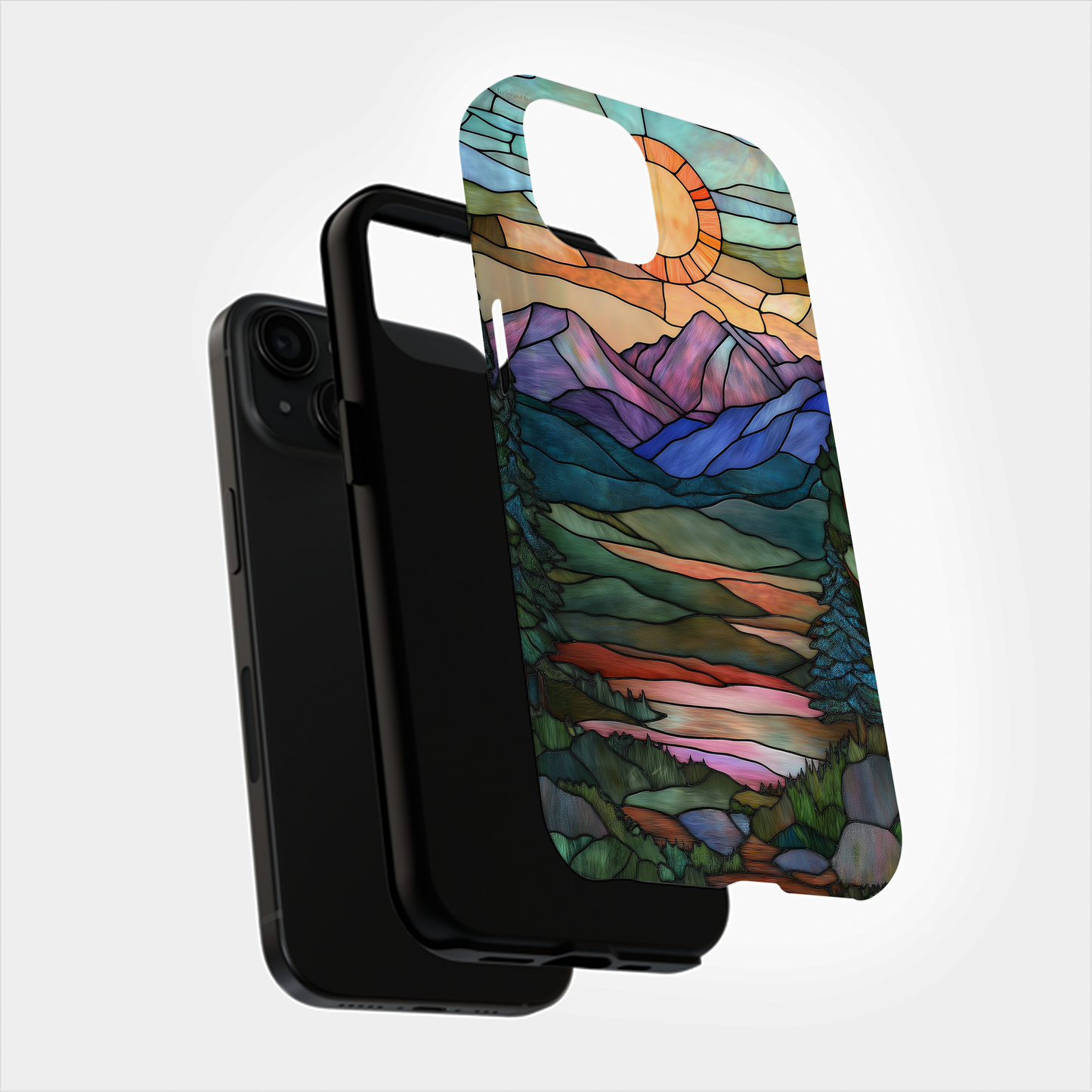 Serene Mountain Phone Case – Majestic Peaks with Everyday Protection