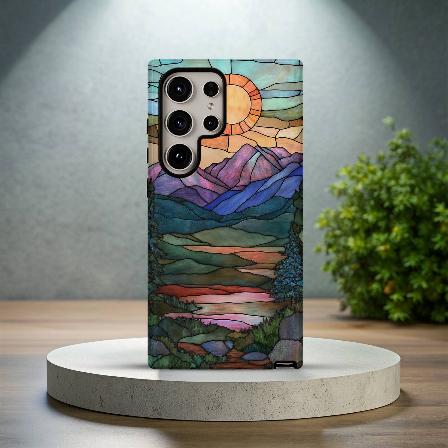 Serene Mountain Phone Case – Majestic Peaks with Everyday Protection