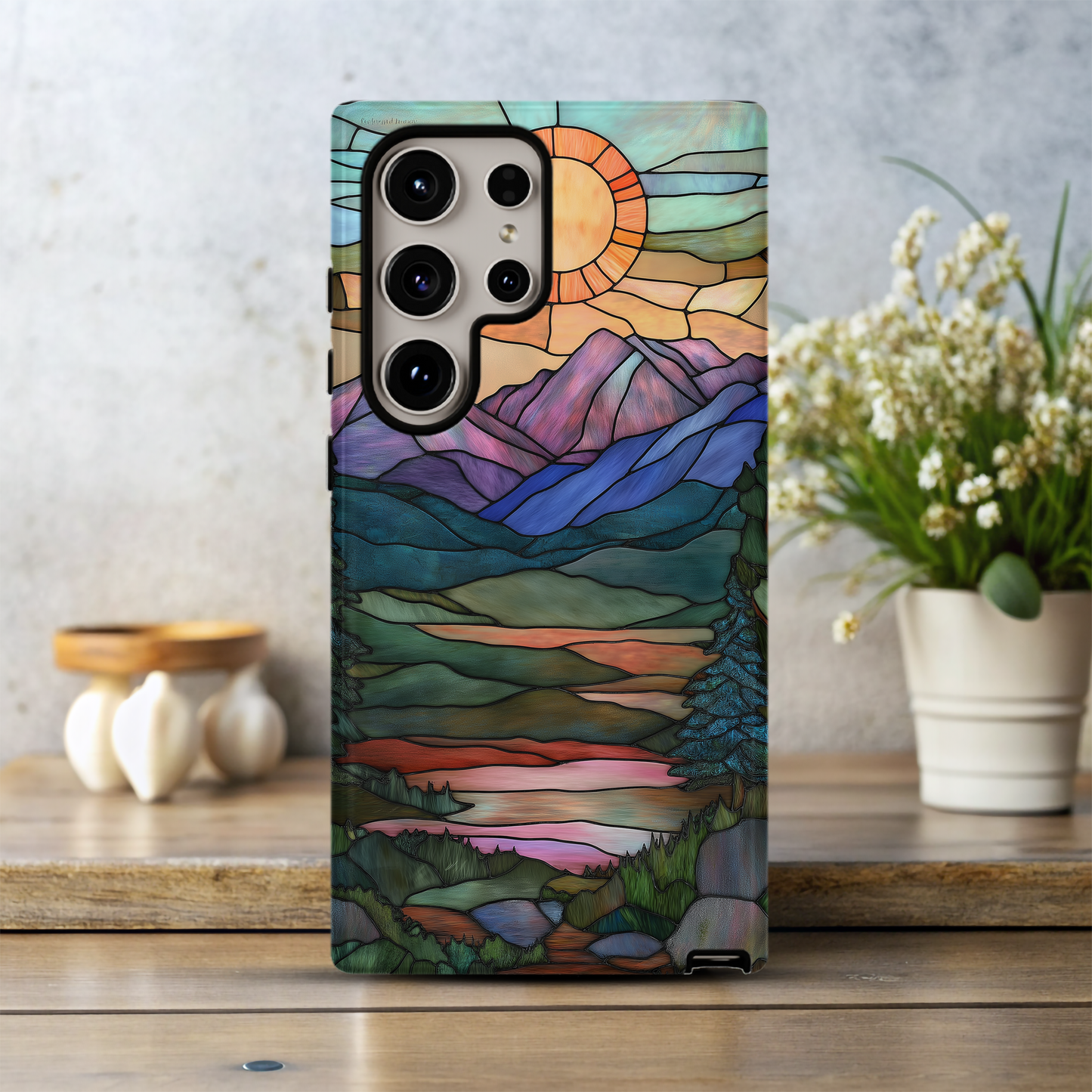 Serene Mountain Phone Case – Majestic Peaks with Everyday Protection