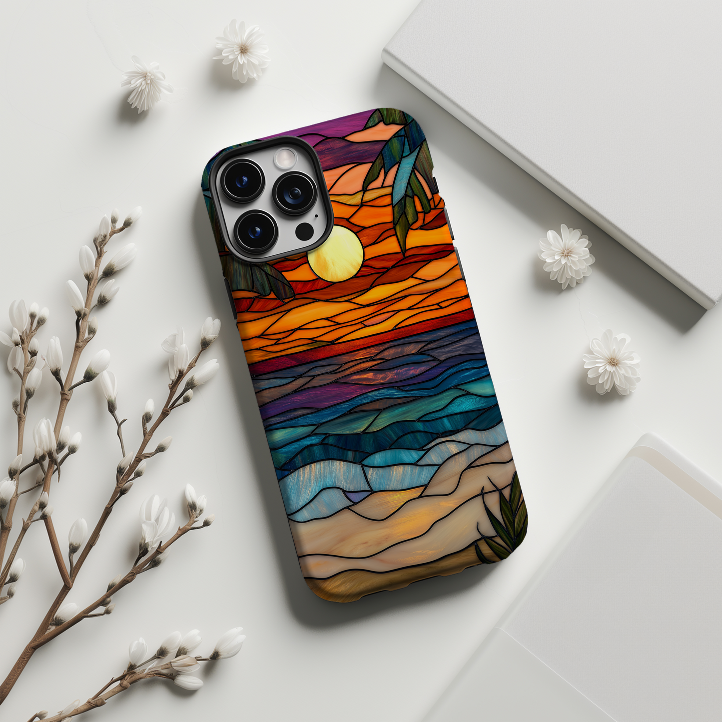 Sunset Phone Case – Radiant Horizons with Everyday Protection