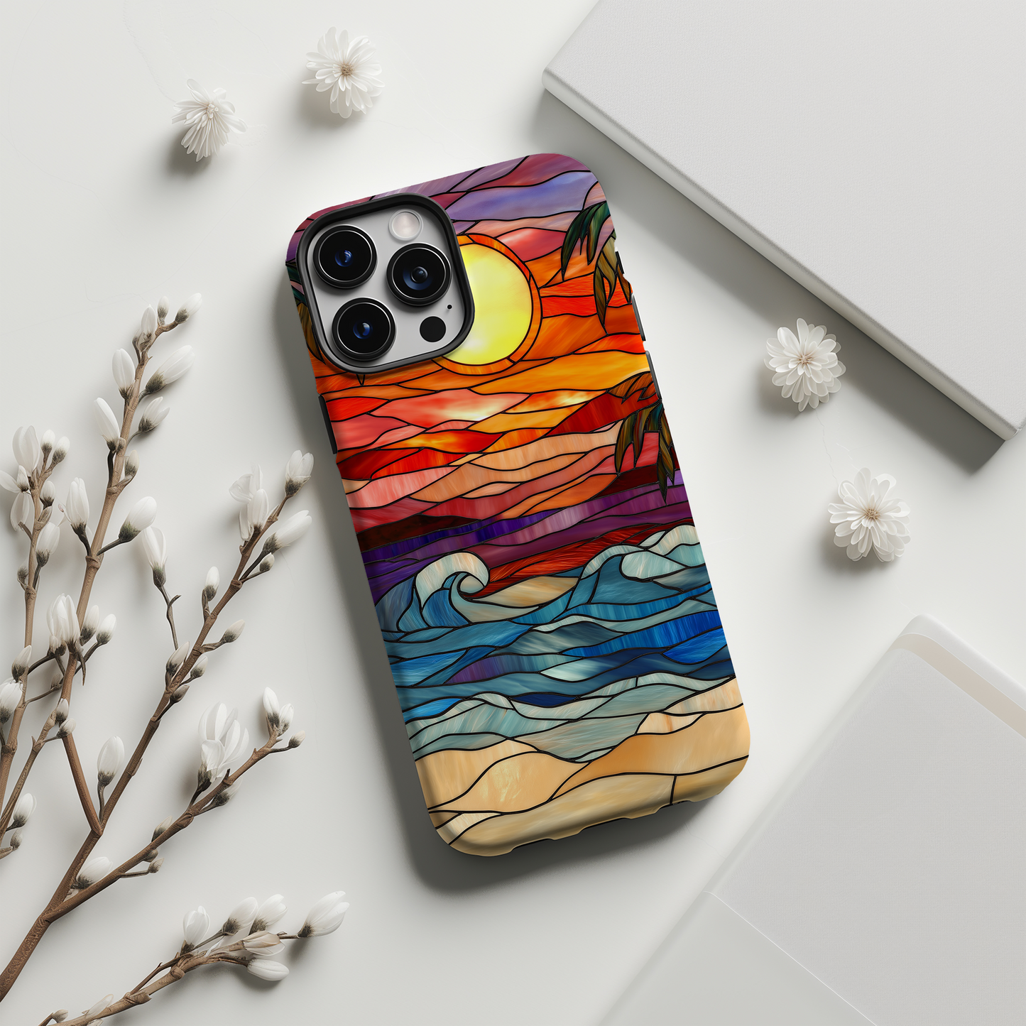 Sunset Phone Case – Radiant Horizons with Everyday Protection