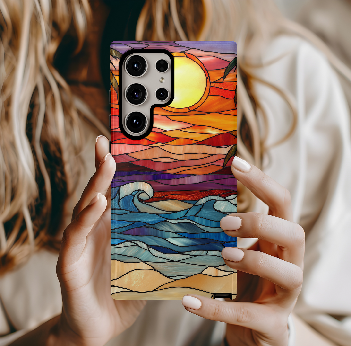 Sunset Phone Case – Radiant Horizons with Everyday Protection