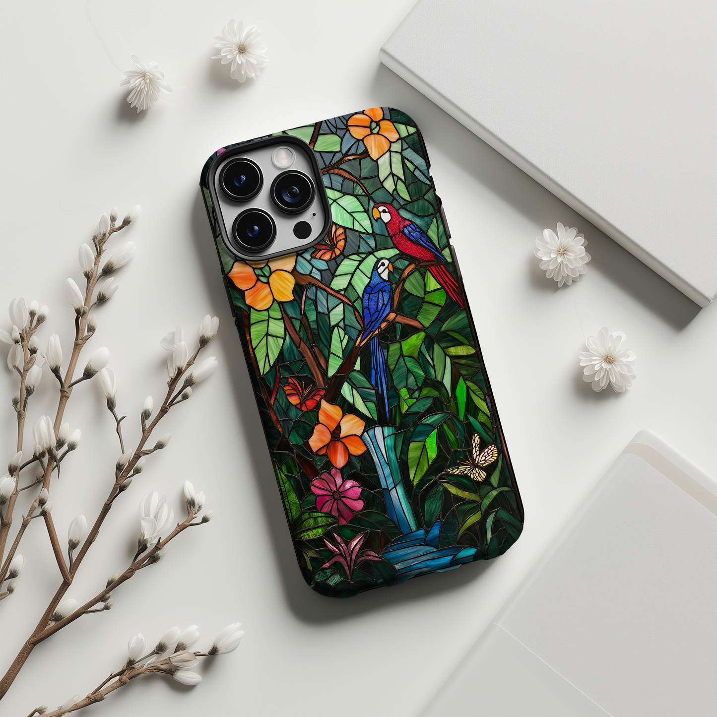 Tropical Paradise Phone Case – Island Vibes with Everyday Protection