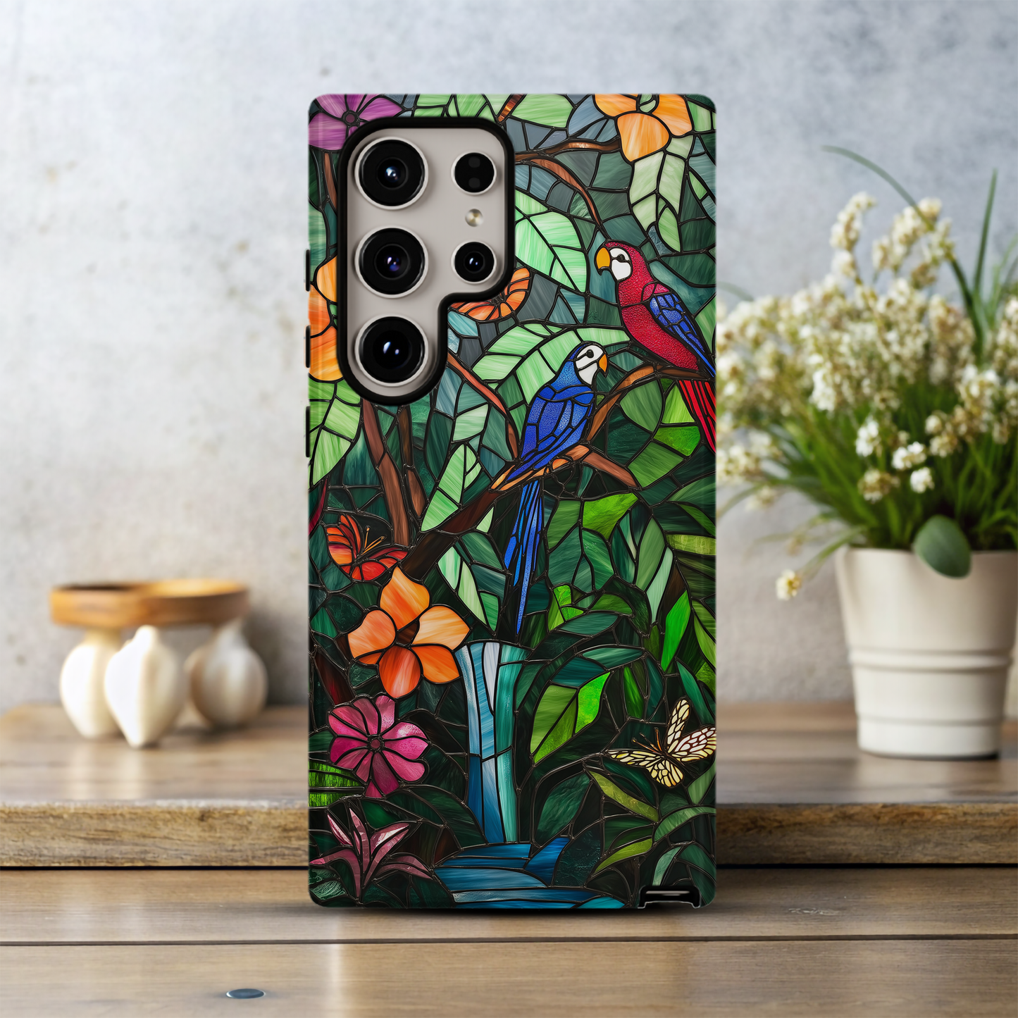 Tropical Paradise Phone Case – Island Vibes with Everyday Protection