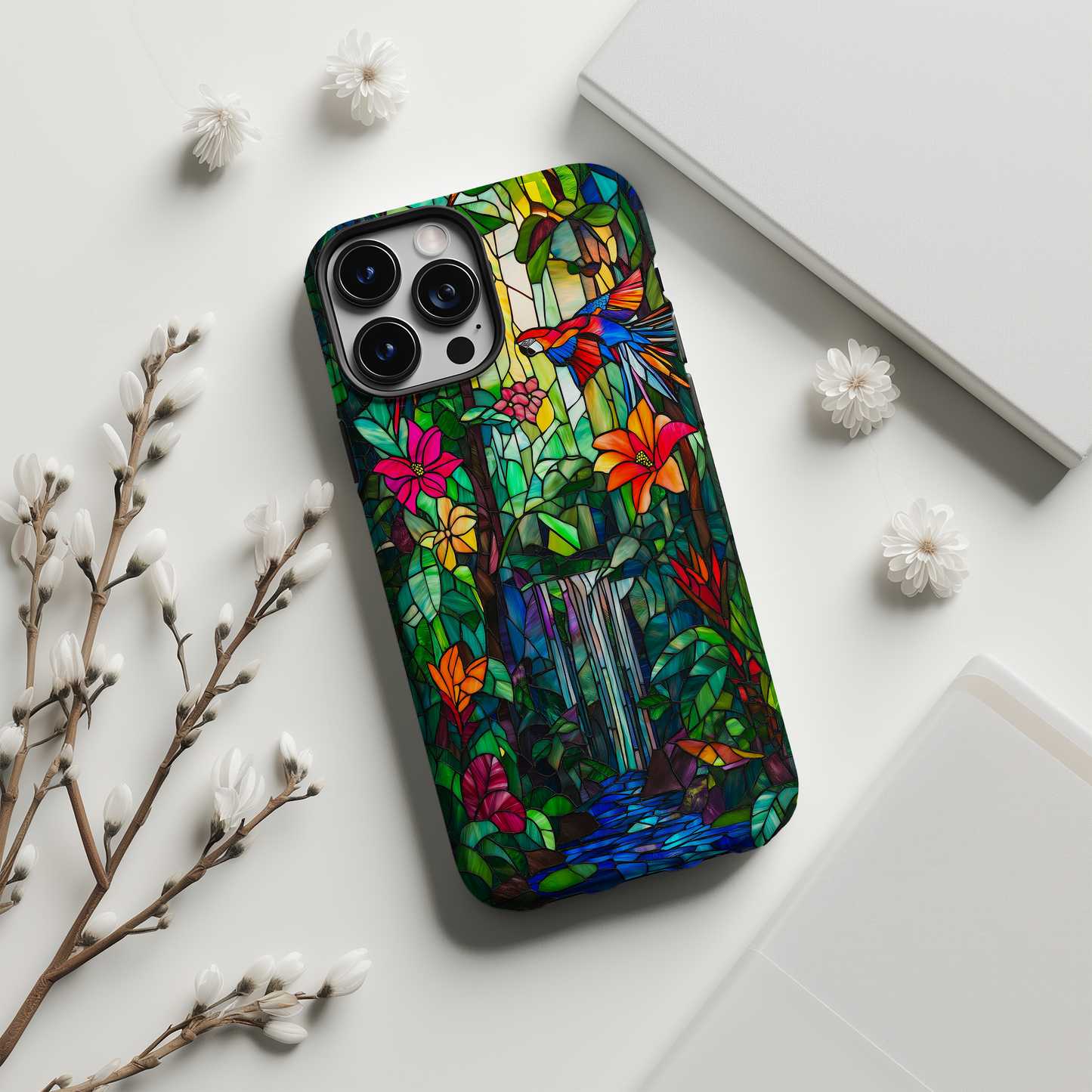 Tropical Paradise Phone Case – Island Vibes with Everyday Protection