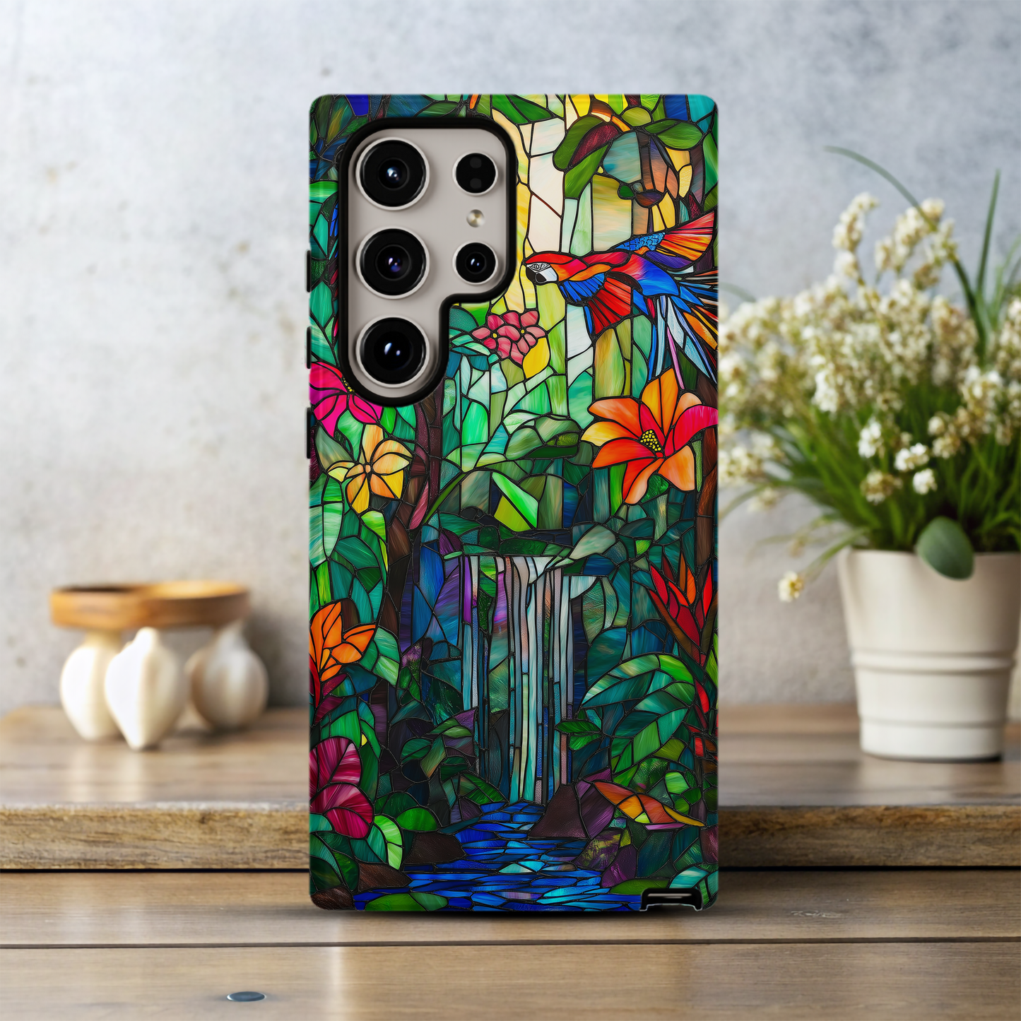 Tropical Paradise Phone Case – Island Vibes with Everyday Protection