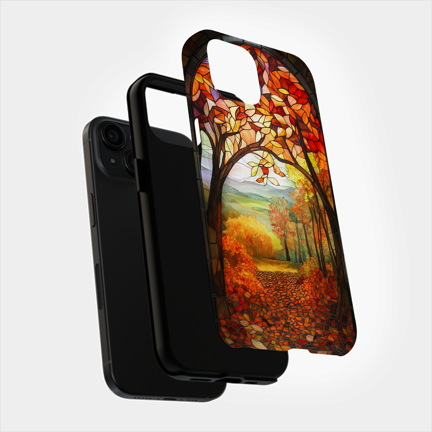 Vibrant Autumn Phone Case – A Burst of Fall Colors with Everyday Protection