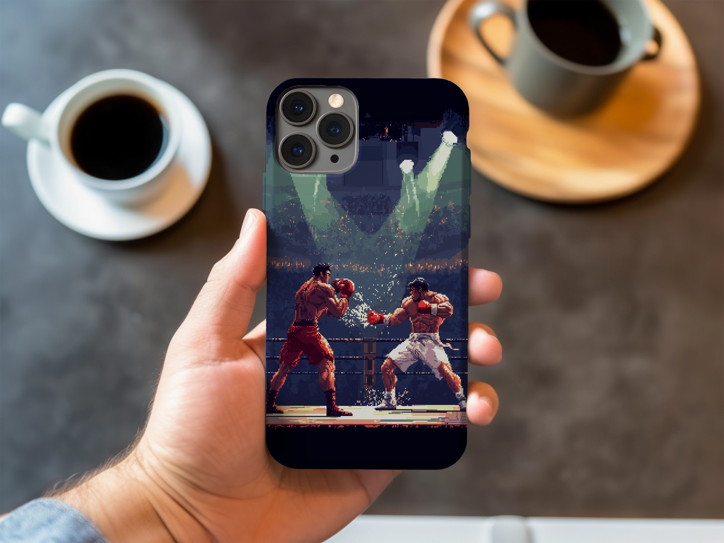 Retro Boxing Game Phone Case – Classic Arcade Fun with Everyday Protection