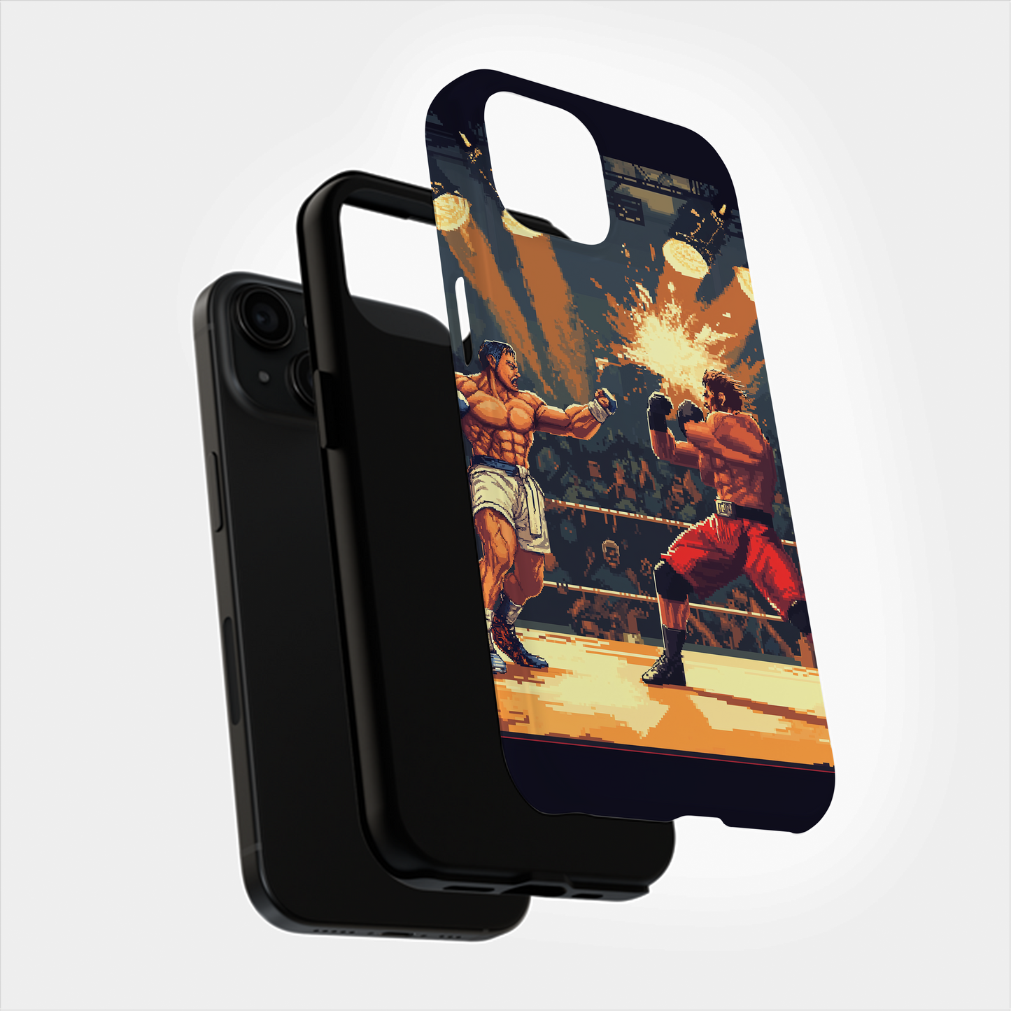 Retro Boxing Game Phone Case – Classic Arcade Fun with Everyday Protection