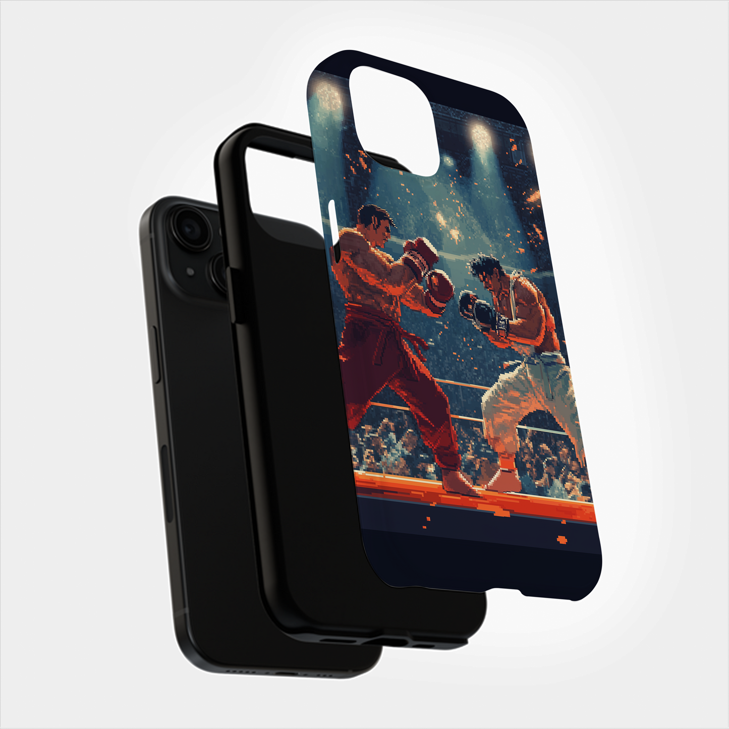 Retro Boxing Game Phone Case – Classic Arcade Fun with Everyday Protection