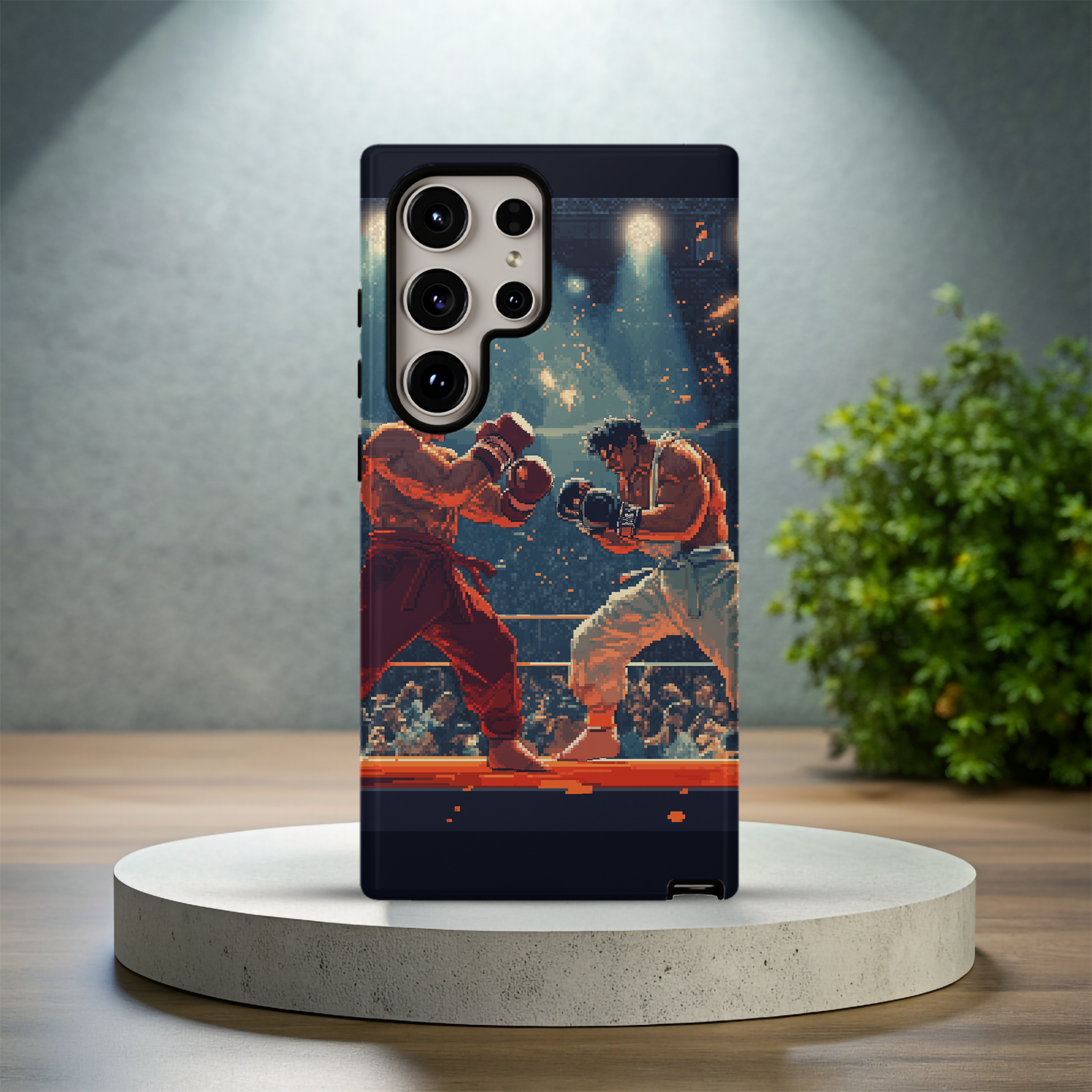 Retro Boxing Game Phone Case – Classic Arcade Fun with Everyday Protection
