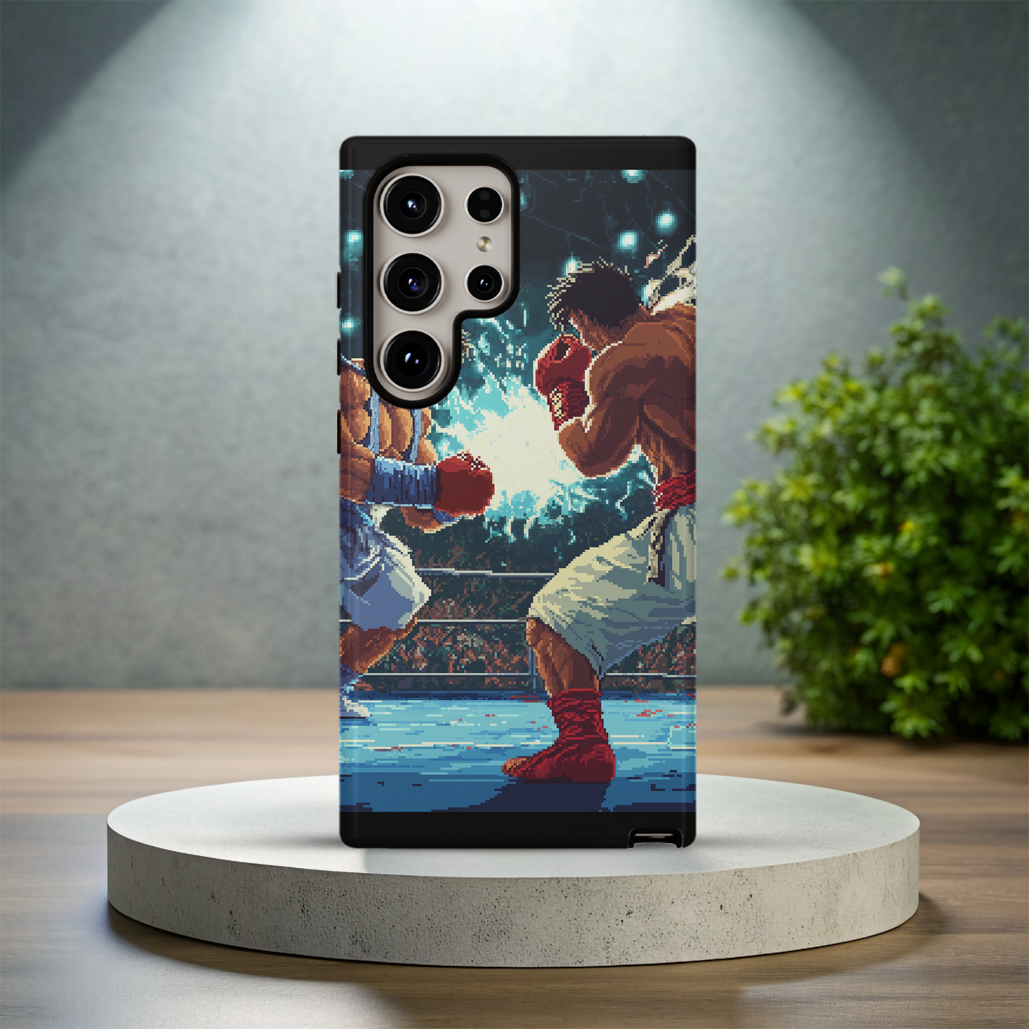 Retro Boxing Game Phone Case – Classic Arcade Fun with Everyday Protection