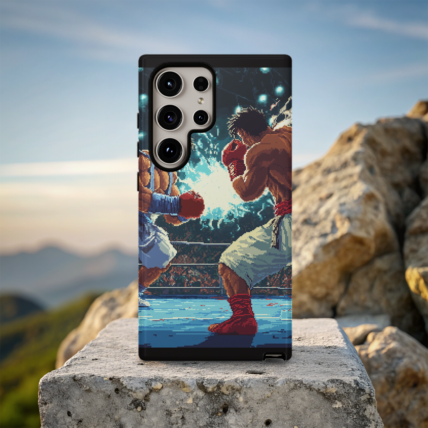 Retro Boxing Game Phone Case – Classic Arcade Fun with Everyday Protection