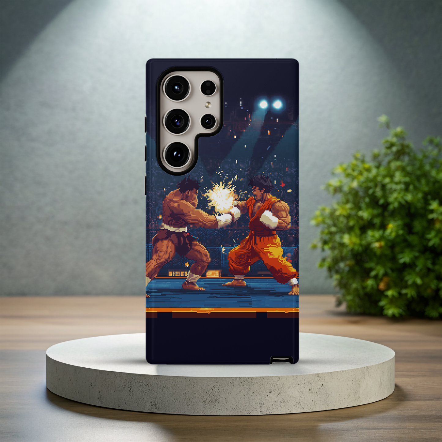 Retro Boxing Game Phone Case – Classic Arcade Fun with Everyday Protection