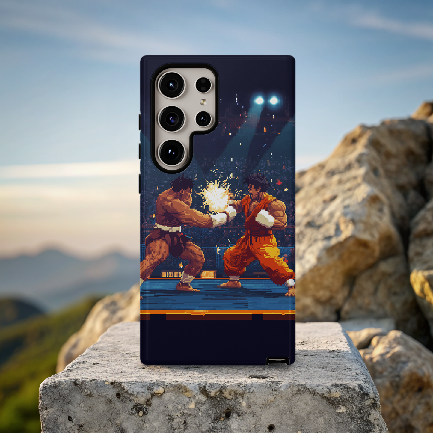 Retro Boxing Game Phone Case – Classic Arcade Fun with Everyday Protection