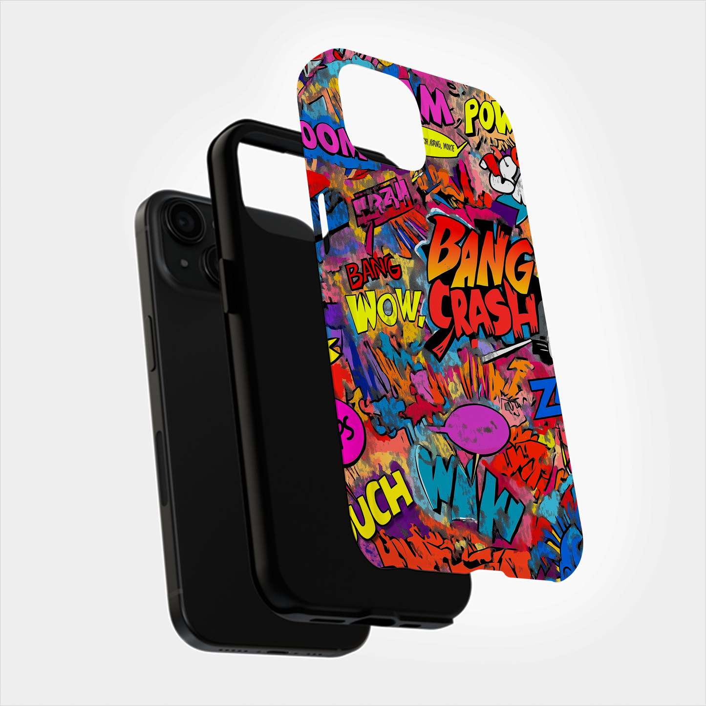 Pop Art Comic Phone Case – Bold Graphics with Everyday Protection