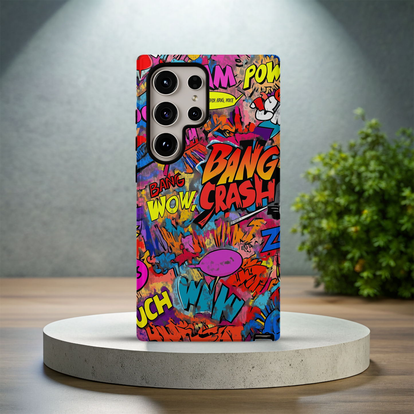 Pop Art Comic Phone Case – Bold Graphics with Everyday Protection