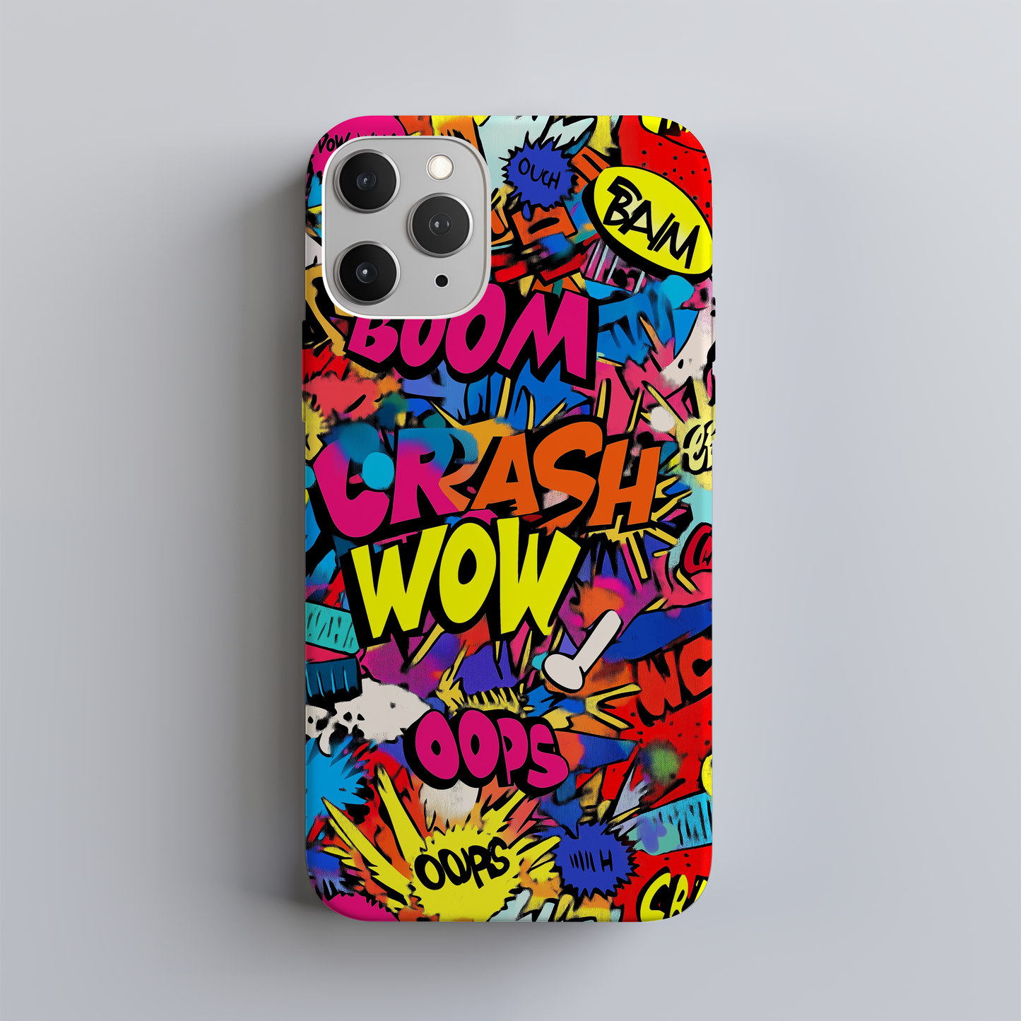 Pop Art Comic Phone Case – Bold Graphics with Everyday Protection