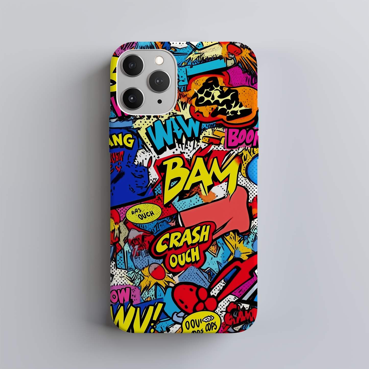 Pop Art Comic Phone Case – Bold Graphics with Everyday Protection