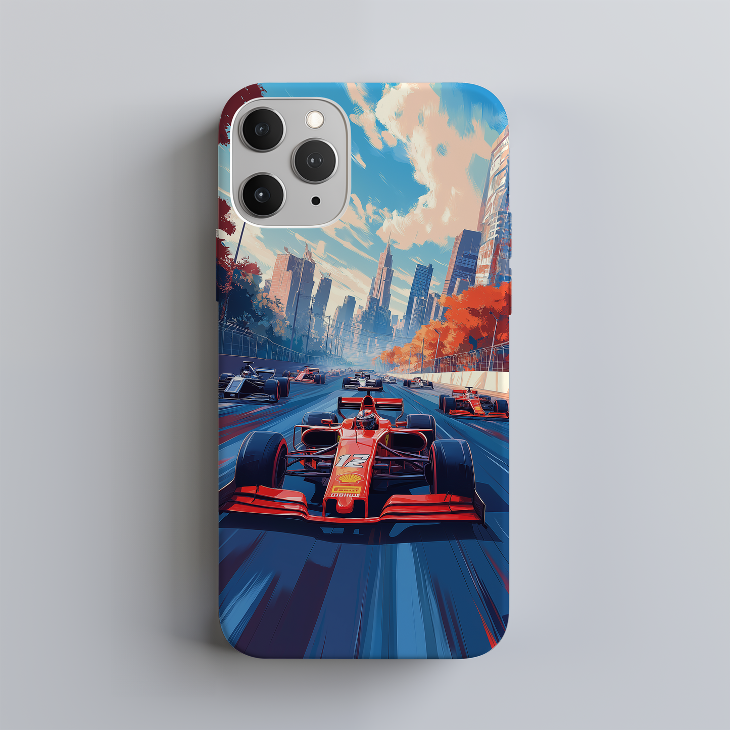 Open Car Racing Phone Case – High-Speed Thrills with Everyday Protection