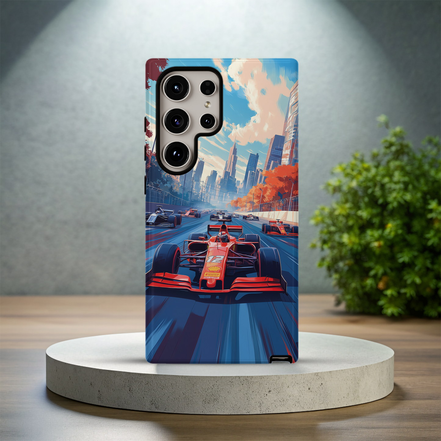 Open Car Racing Phone Case – High-Speed Thrills with Everyday Protection