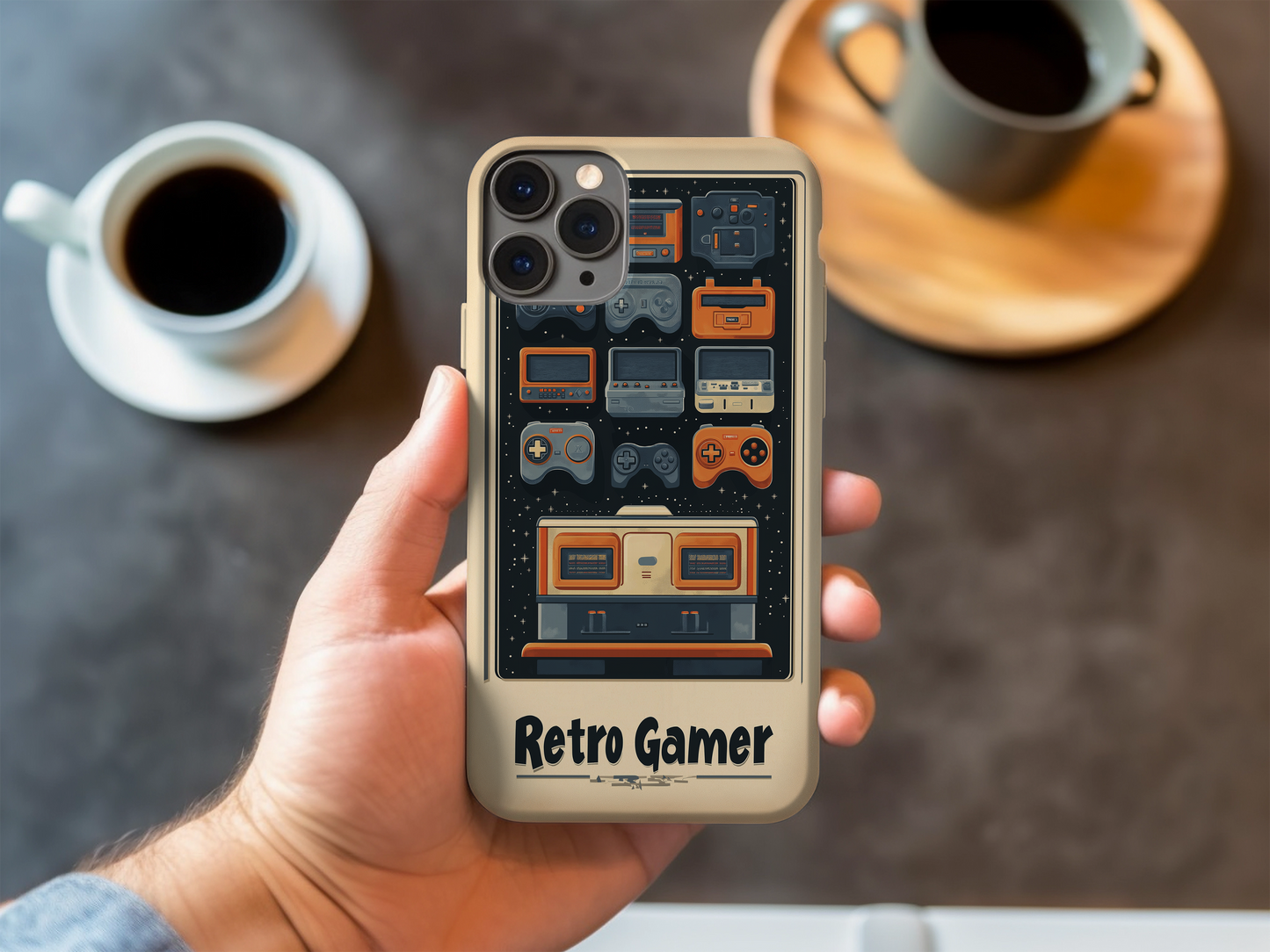 Retro Gamer Phone Case – Classic Gaming Nostalgia with Everyday Protection