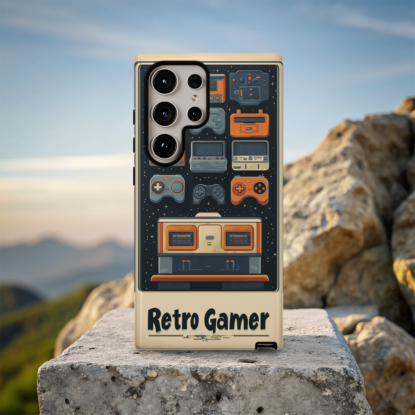 Retro Gamer Phone Case – Classic Gaming Nostalgia with Everyday Protection