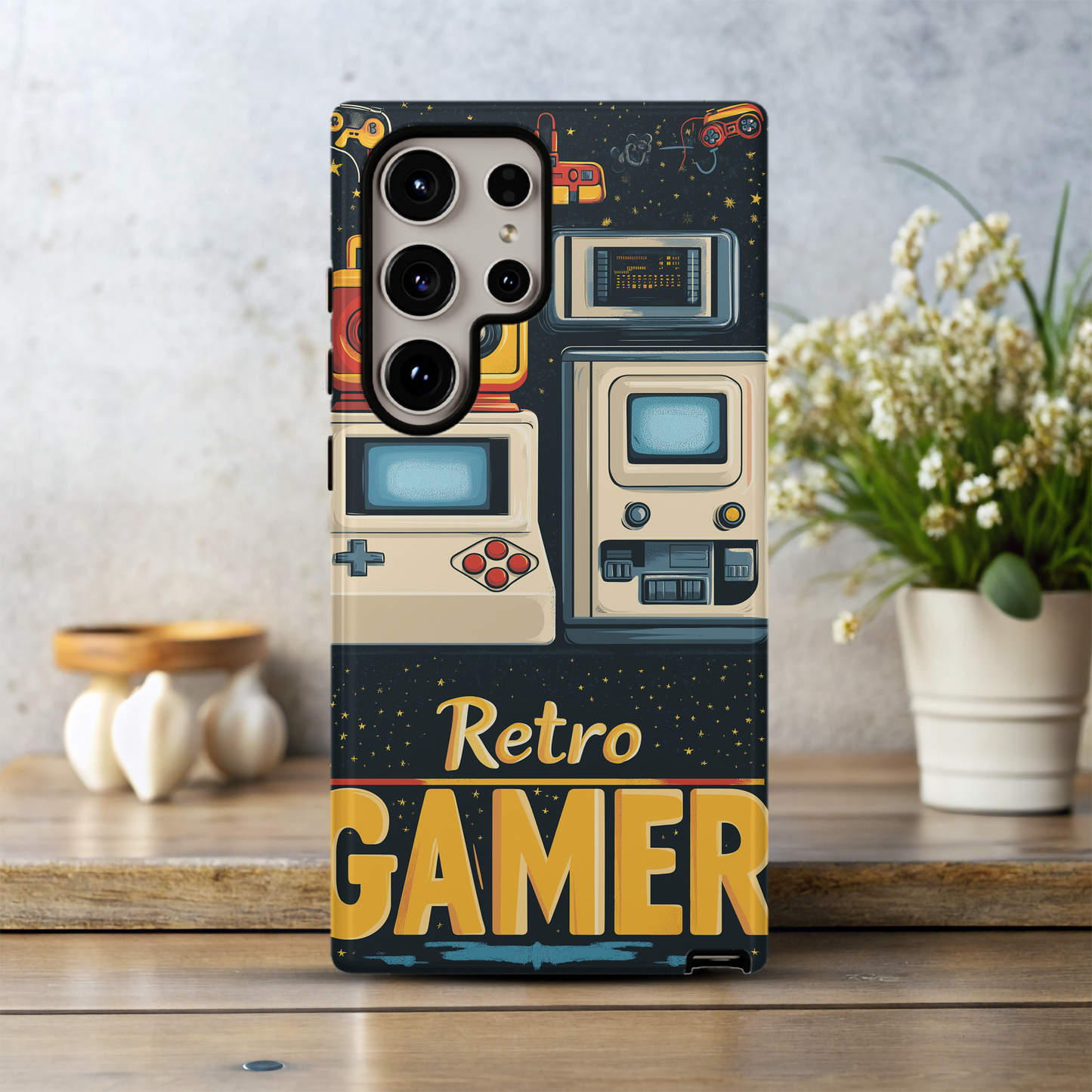 Retro Gamer Phone Case – Classic Gaming Nostalgia with Everyday Protection