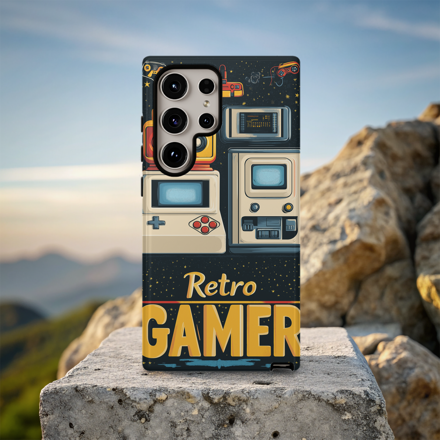Retro Gamer Phone Case – Classic Gaming Nostalgia with Everyday Protection