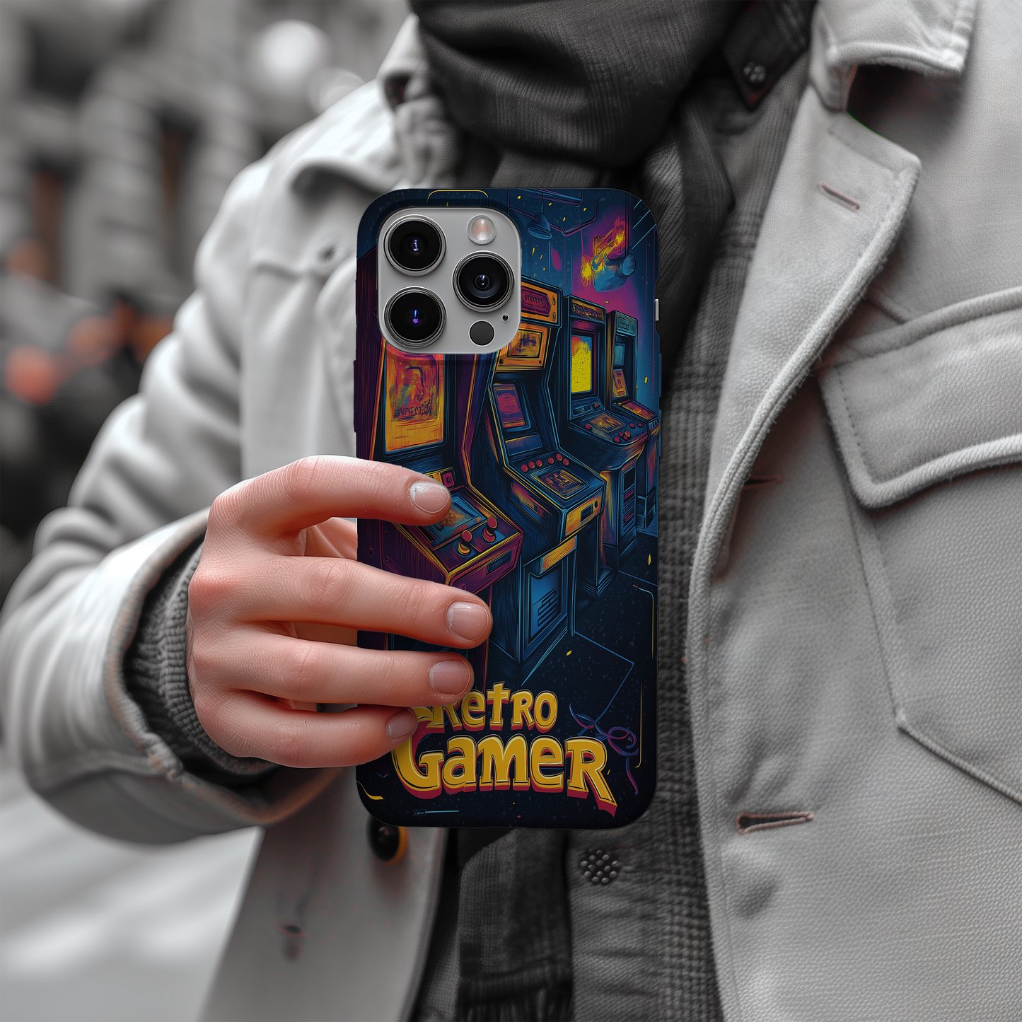 Retro Gamer Phone Case – Classic Gaming Nostalgia with Everyday Protection