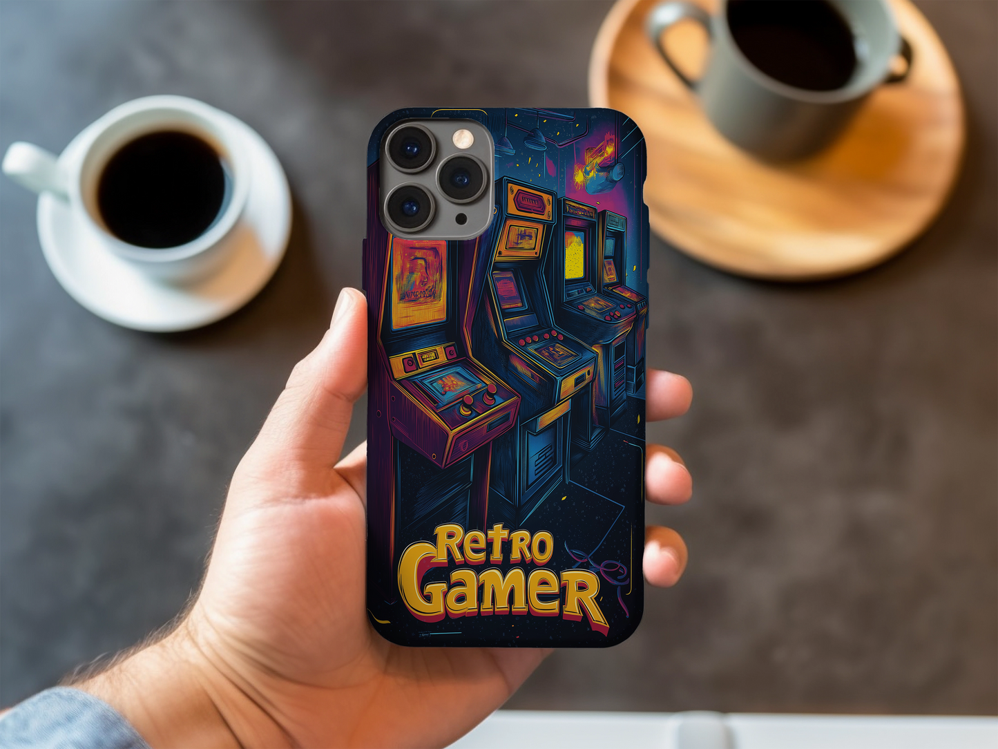Retro Gamer Phone Case – Classic Gaming Nostalgia with Everyday Protection