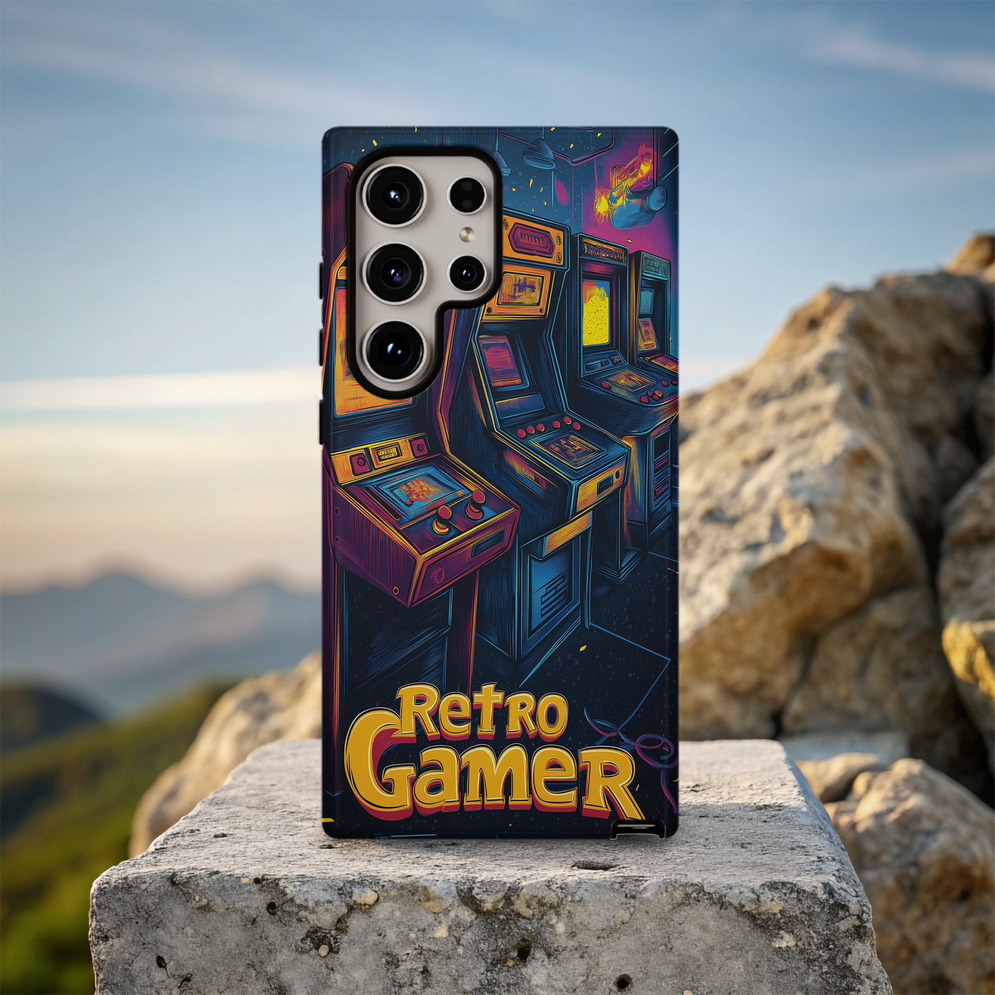 Retro Gamer Phone Case – Classic Gaming Nostalgia with Everyday Protection