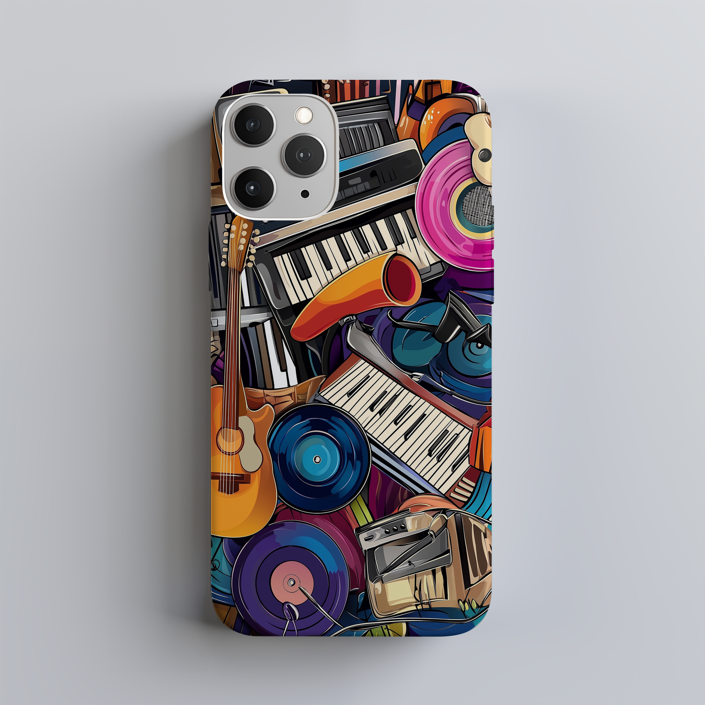 Music Medley Phone Case – A Symphony of Style with Everyday Protection