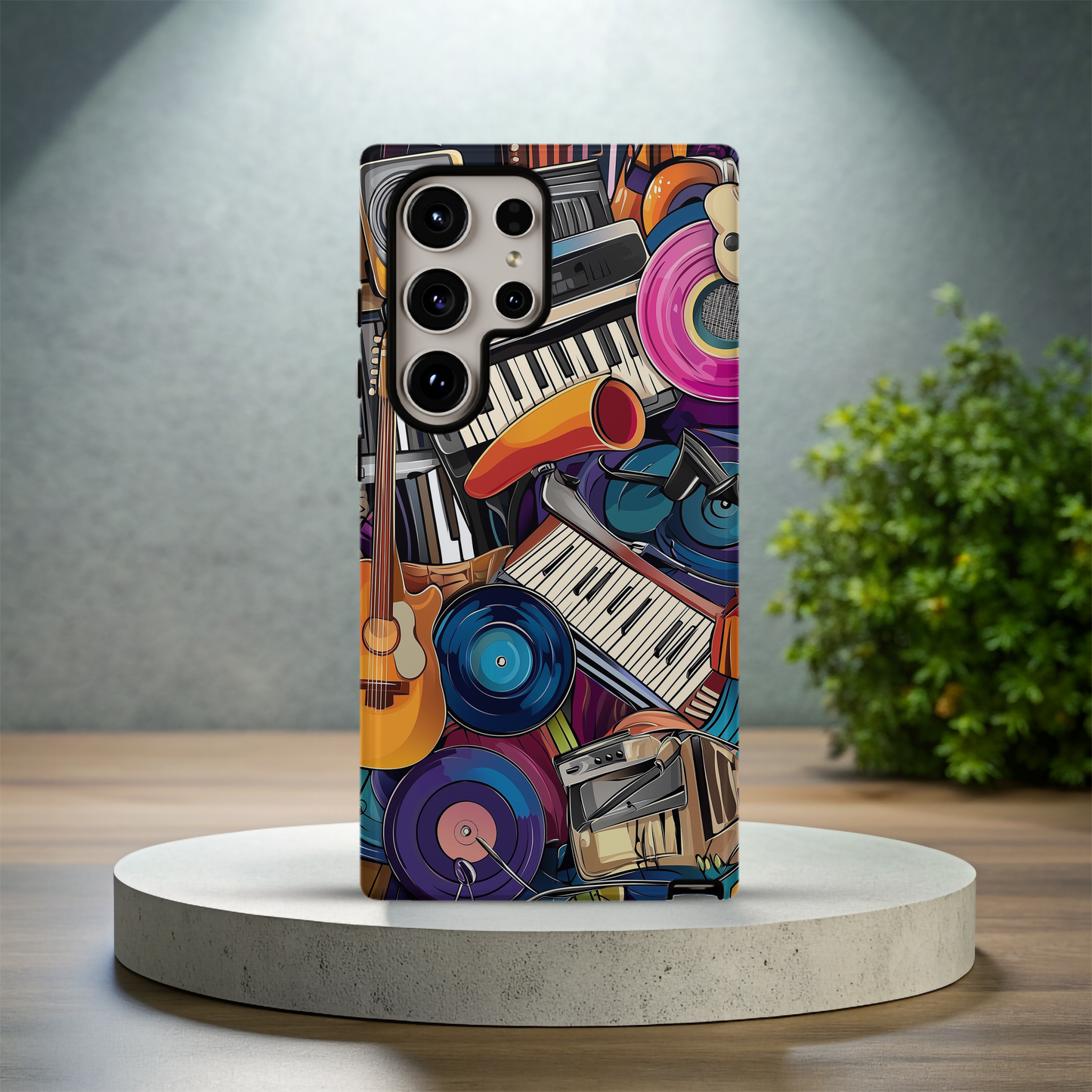 Music Medley Phone Case – A Symphony of Style with Everyday Protection