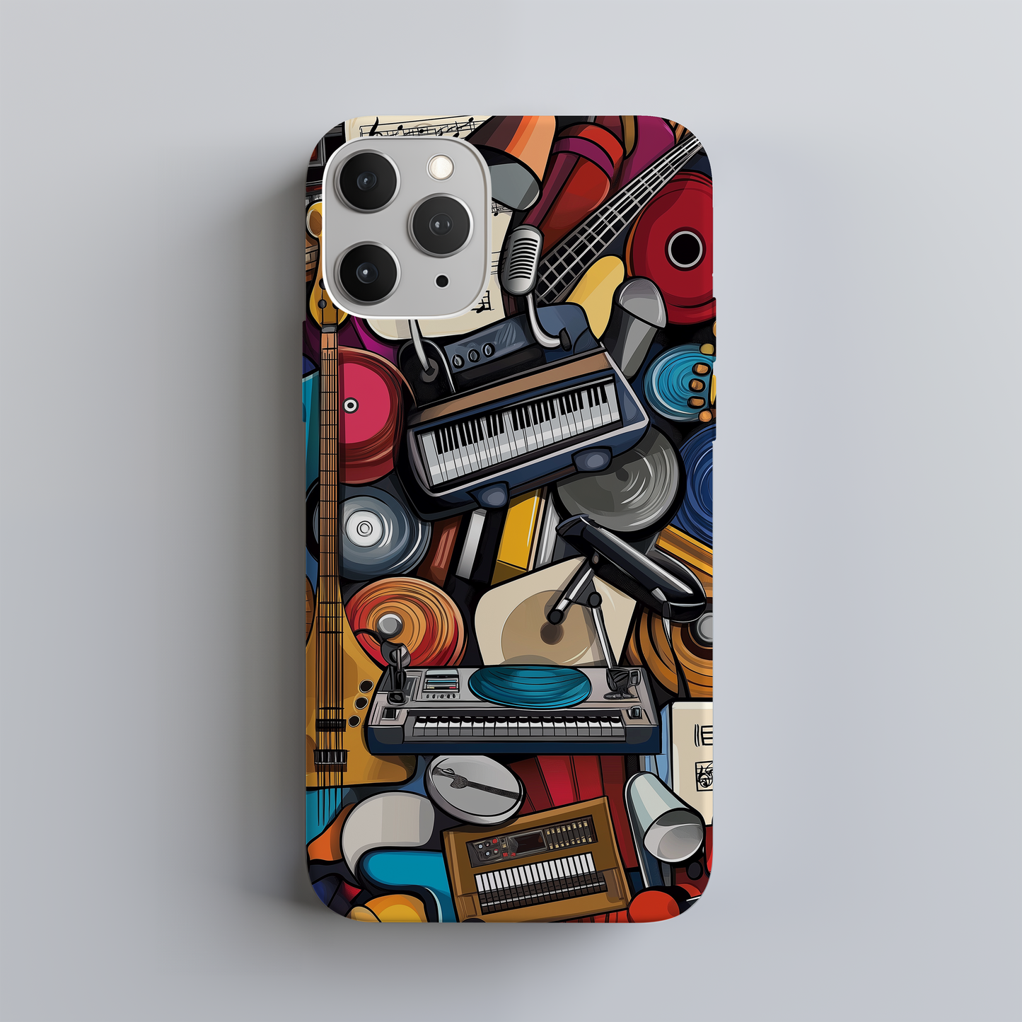 Music Medley Phone Case – A Symphony of Style with Everyday Protection