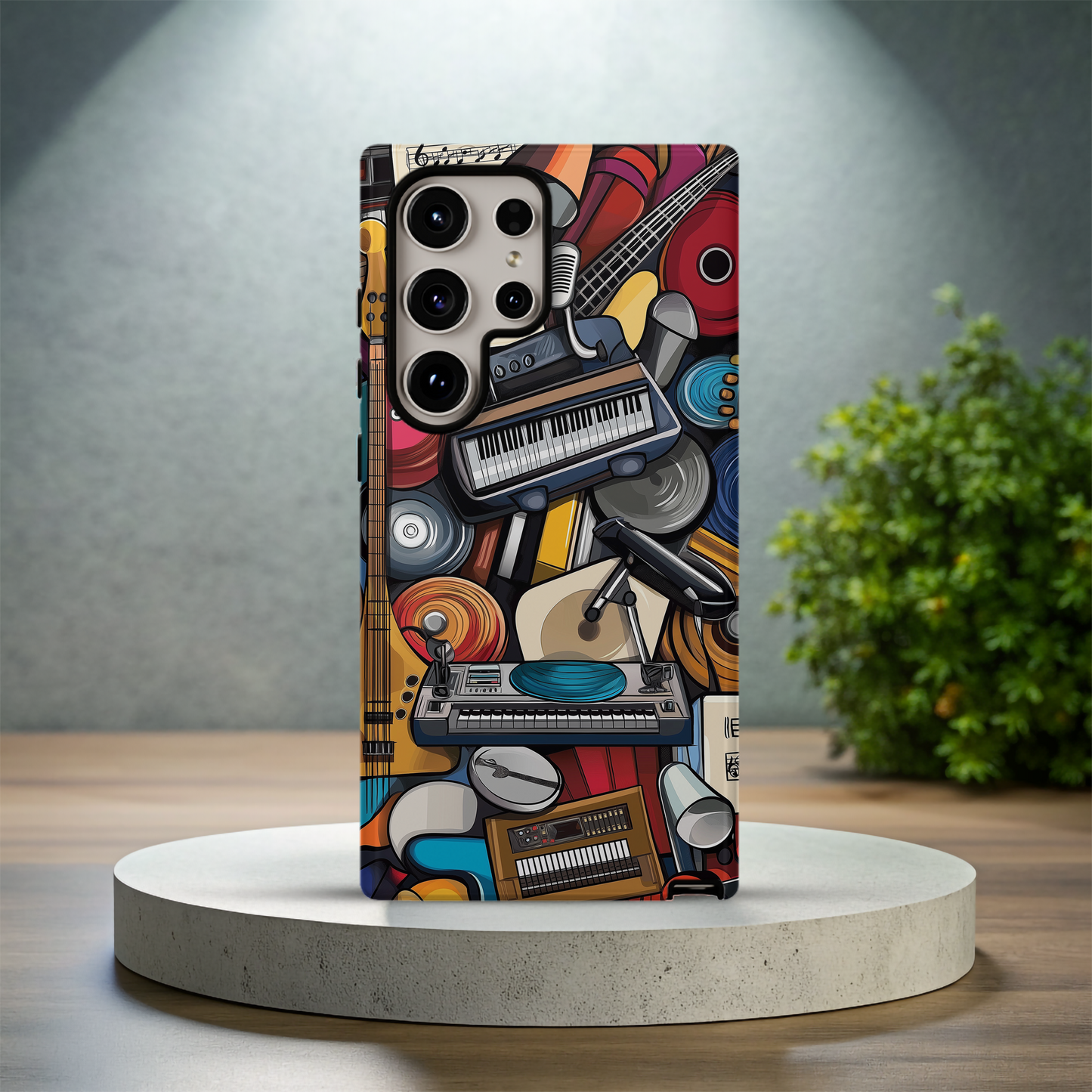 Music Medley Phone Case – A Symphony of Style with Everyday Protection