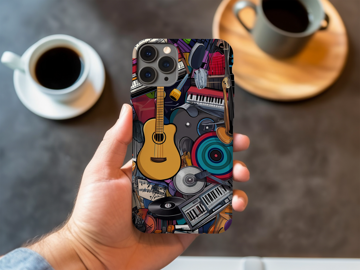 Music Medley Phone Case – A Symphony of Style with Everyday Protection