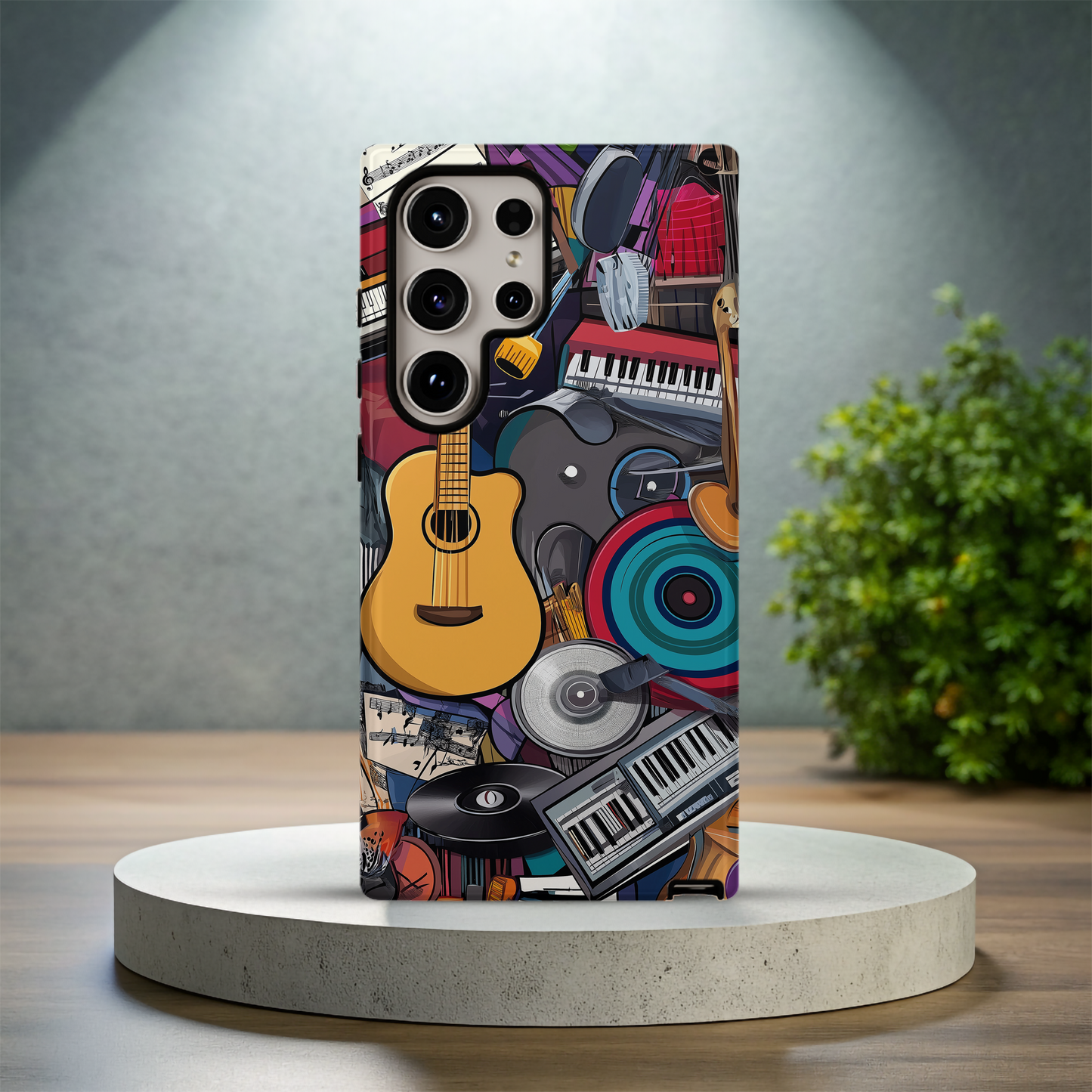 Music Medley Phone Case – A Symphony of Style with Everyday Protection