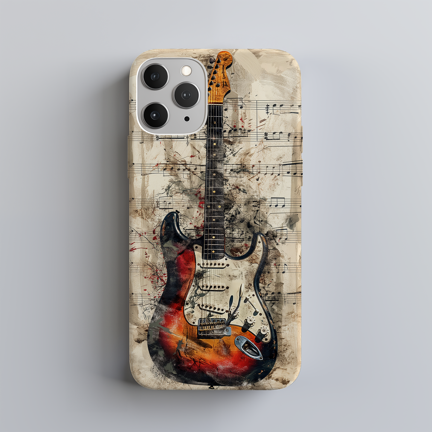 Stratocaster Guitar Phone Case – Iconic Design with Everyday Protection