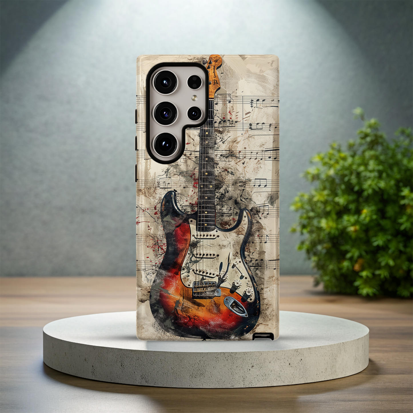 Stratocaster Guitar Phone Case – Iconic Design with Everyday Protection