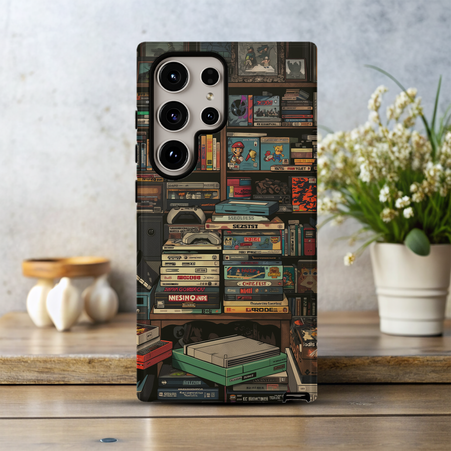 Retro Game Systems Phone Case – Nostalgic Gaming Fun with Everyday Protection
