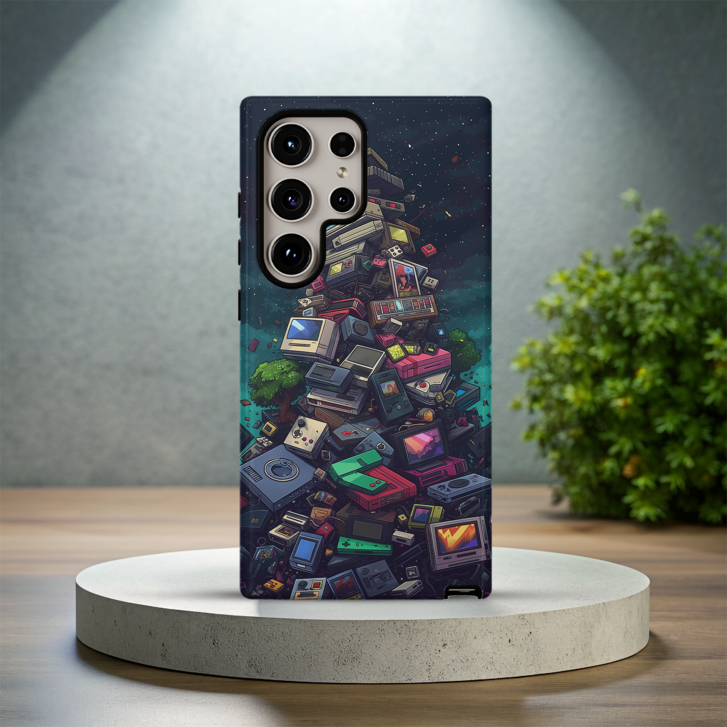 Retro Game Systems Phone Case – Nostalgic Gaming Fun with Everyday Protection