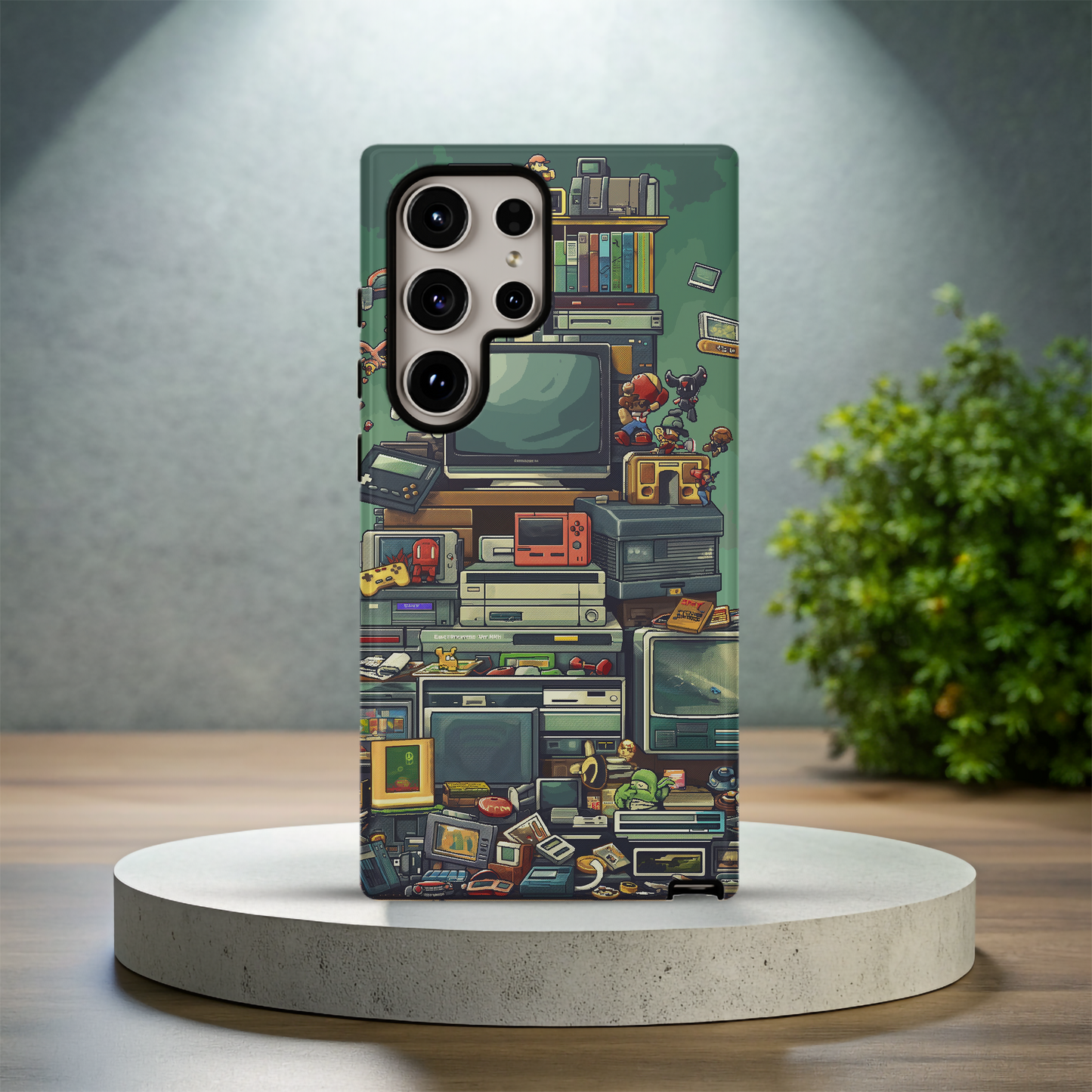 Retro Game Systems Phone Case – Nostalgic Gaming Fun with Everyday Protection