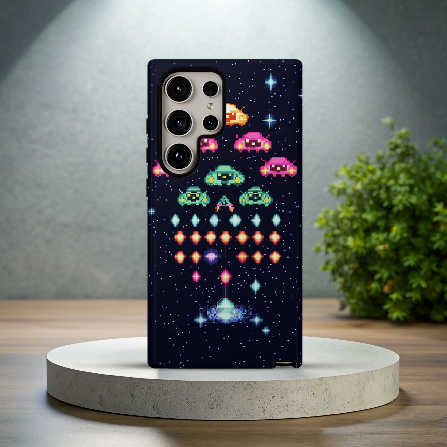 Retro Space Fighters Phone Case – Arcade Action with Everyday Protection