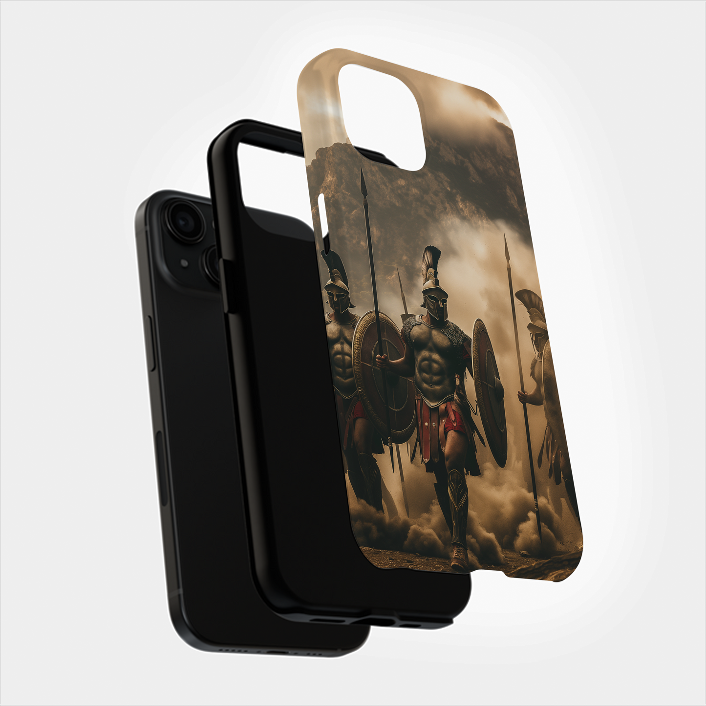 Spartan Warriors Phone Case – Timeless Valor with Everyday Protection