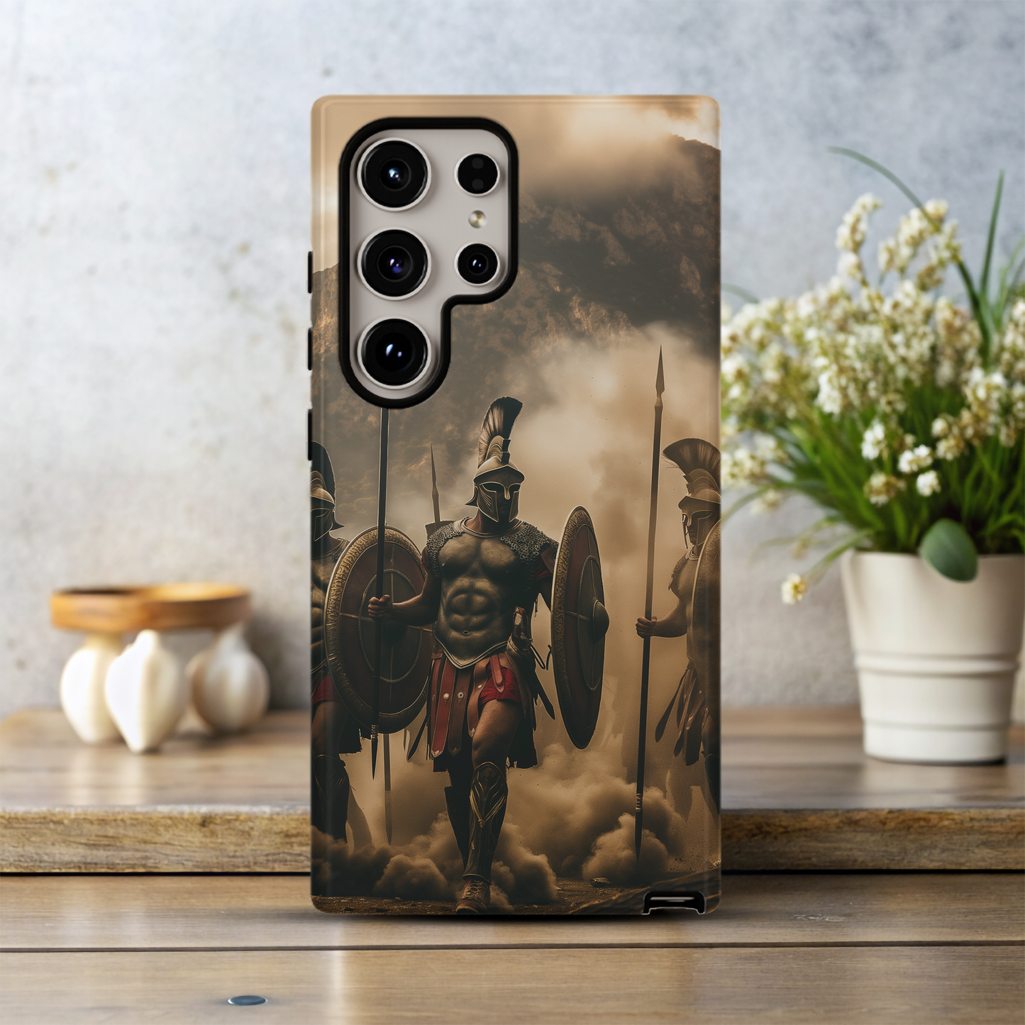 Spartan Warriors Phone Case – Timeless Valor with Everyday Protection