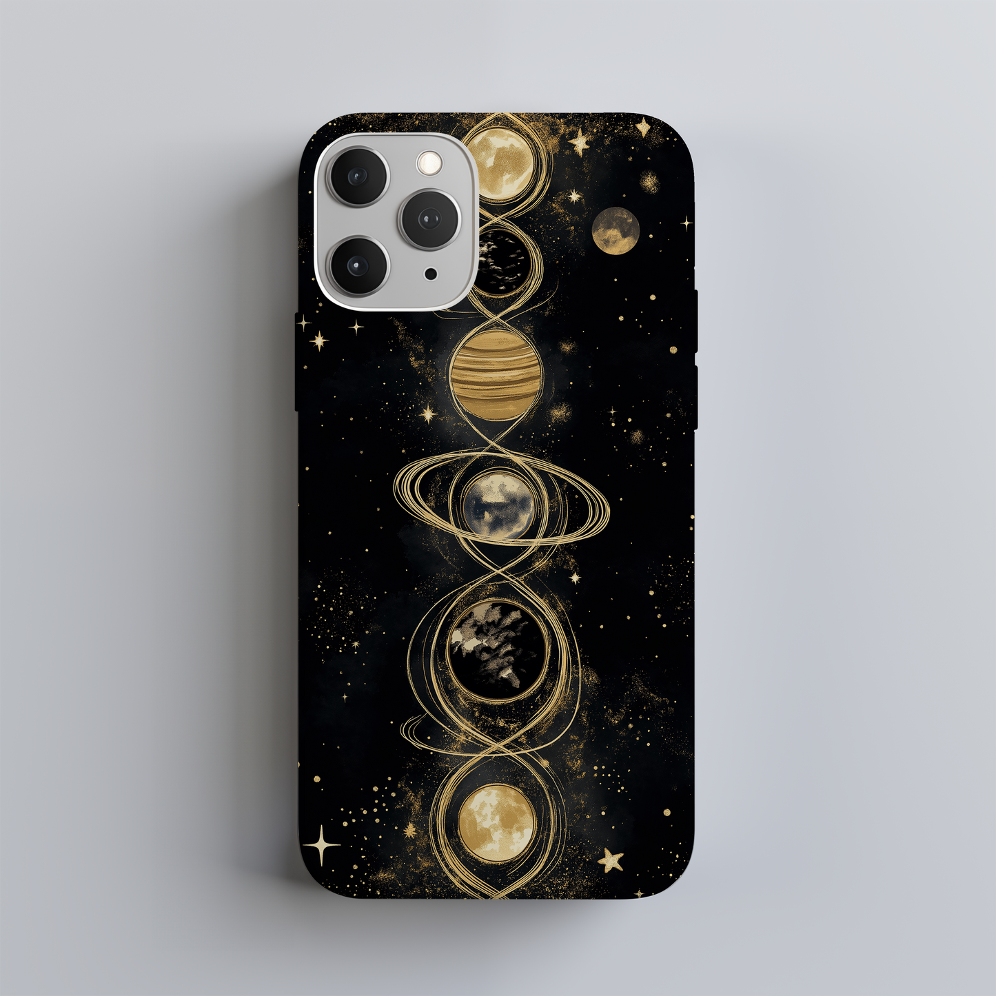 Celestial Planets Phone Case – Cosmic Beauty with Everyday Protection