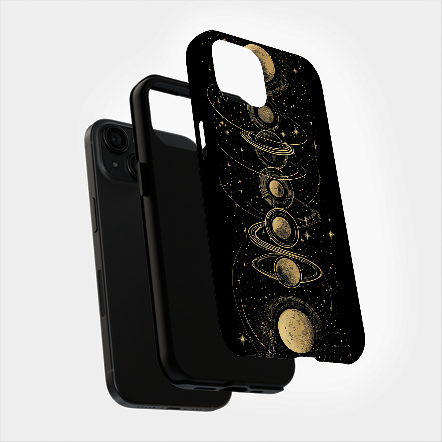 Celestial Planets Phone Case – Cosmic Beauty with Everyday Protection