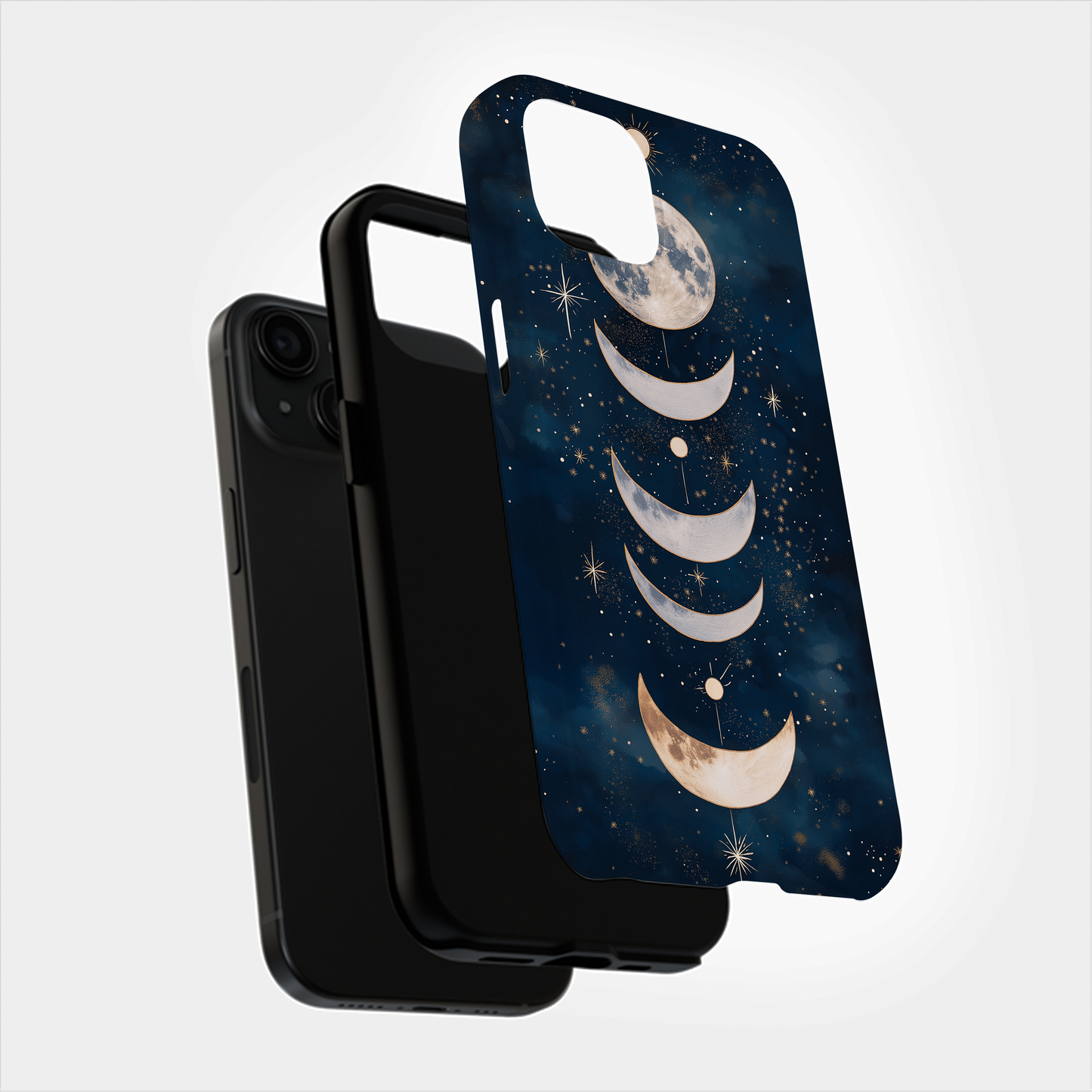 Moon Phases Phone Case – Lunar Beauty with Everyday Protection