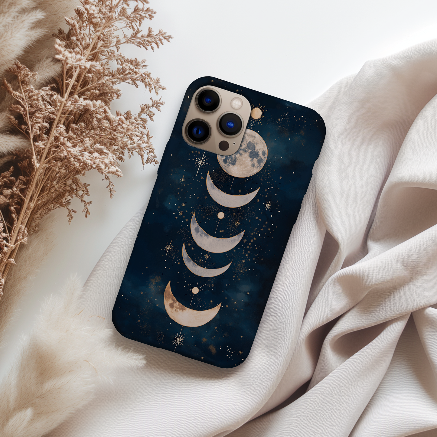 Moon Phases Phone Case – Lunar Beauty with Everyday Protection